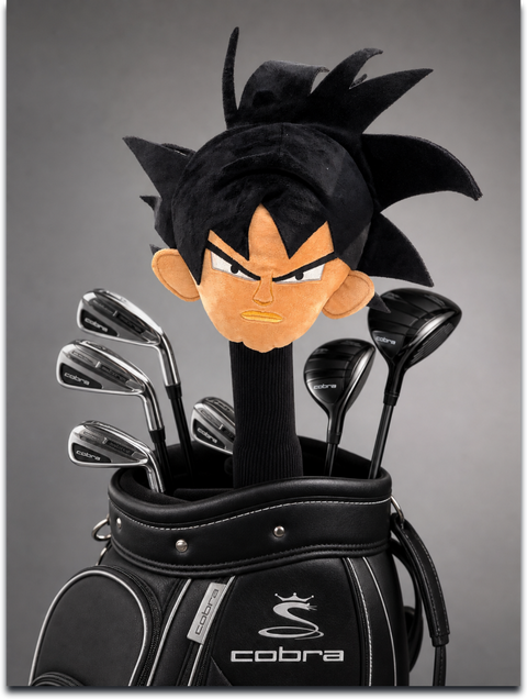 The Purest Competitor Golf Headcover — Anime Warrior Golf Gift for Men