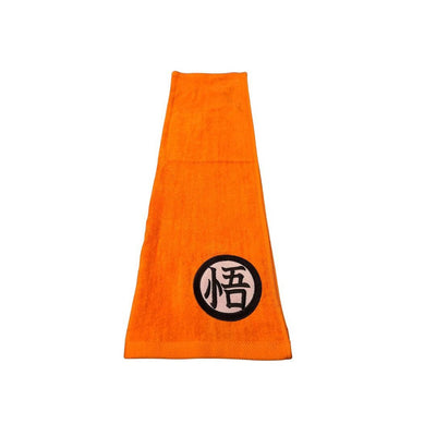 Orange Goku Kanji Golfbag Towel - BigstickDiplomacy